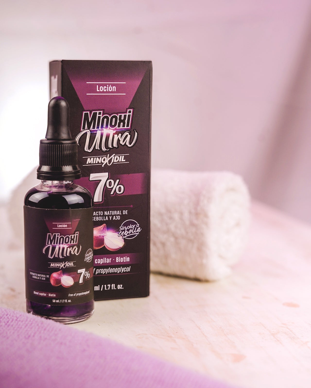 Tónico Ajo y cebolla al 7%